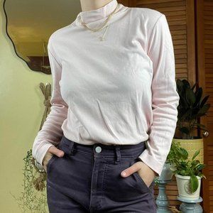 Long Sleeve Eddie Bauer Baby pink turtleneck